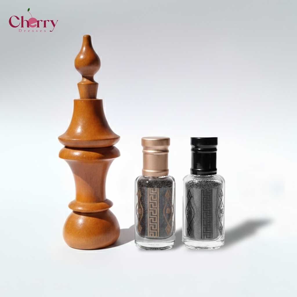 باكدج كحل إثمد أصلي مع مكحلة خشبية