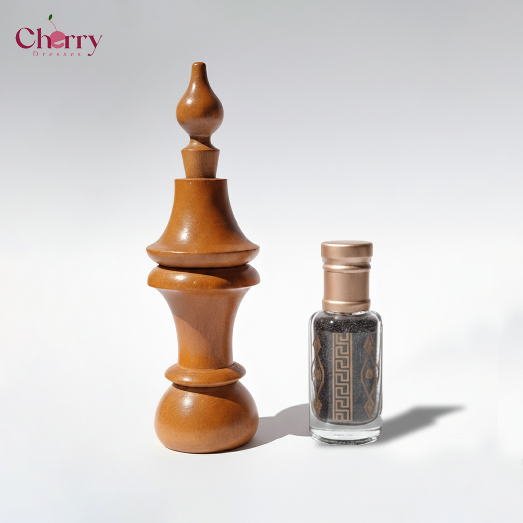 باكدج كحل إثمد أصلي مع مكحلة خشبية