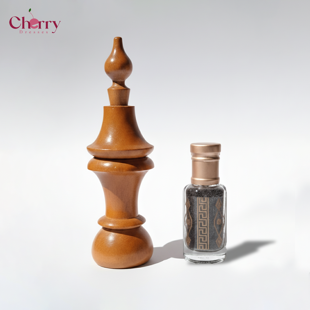 باكدج كحل إثمد أصلي مع مكحلة خشبية