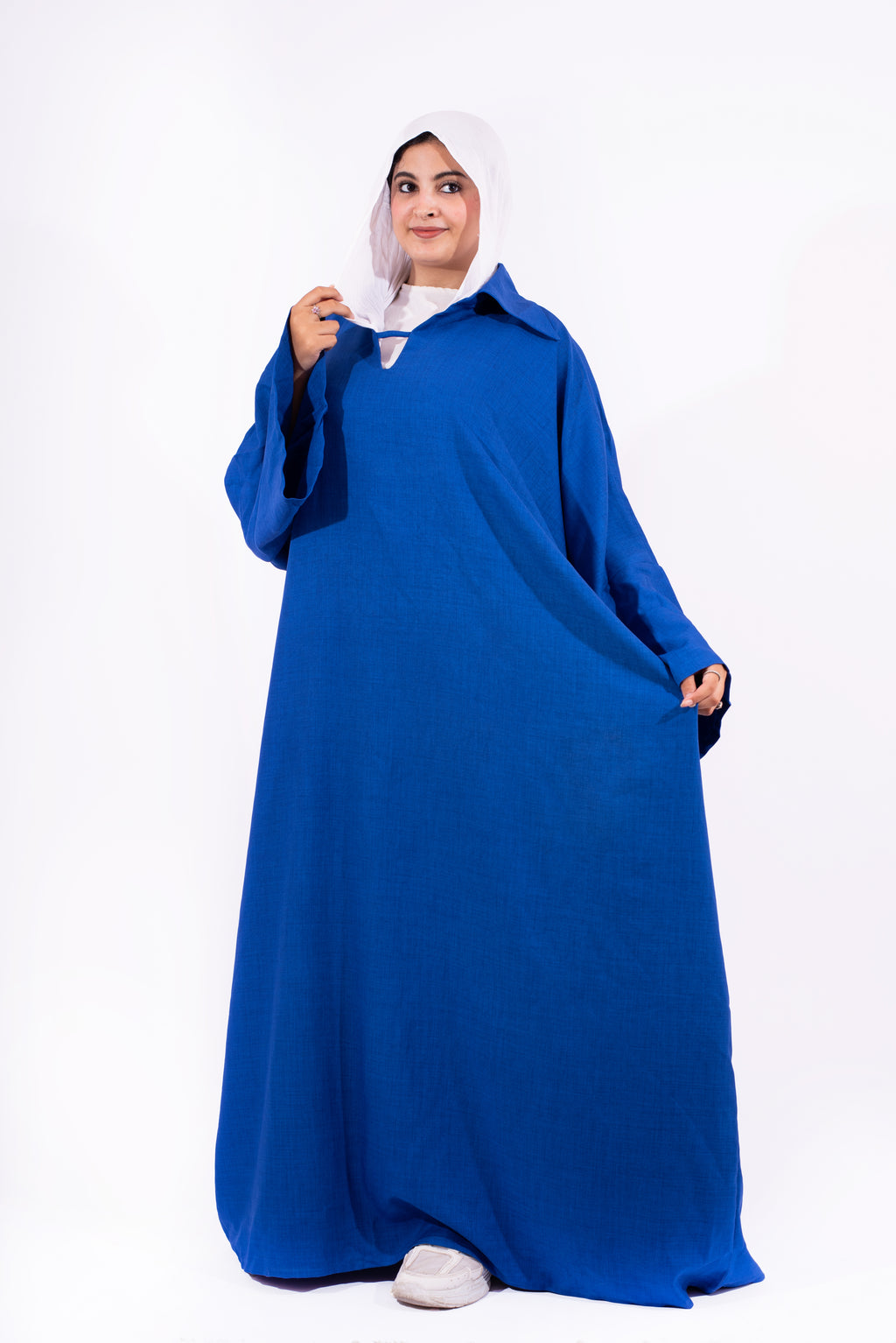 دريس قطن محجبات زرقاء