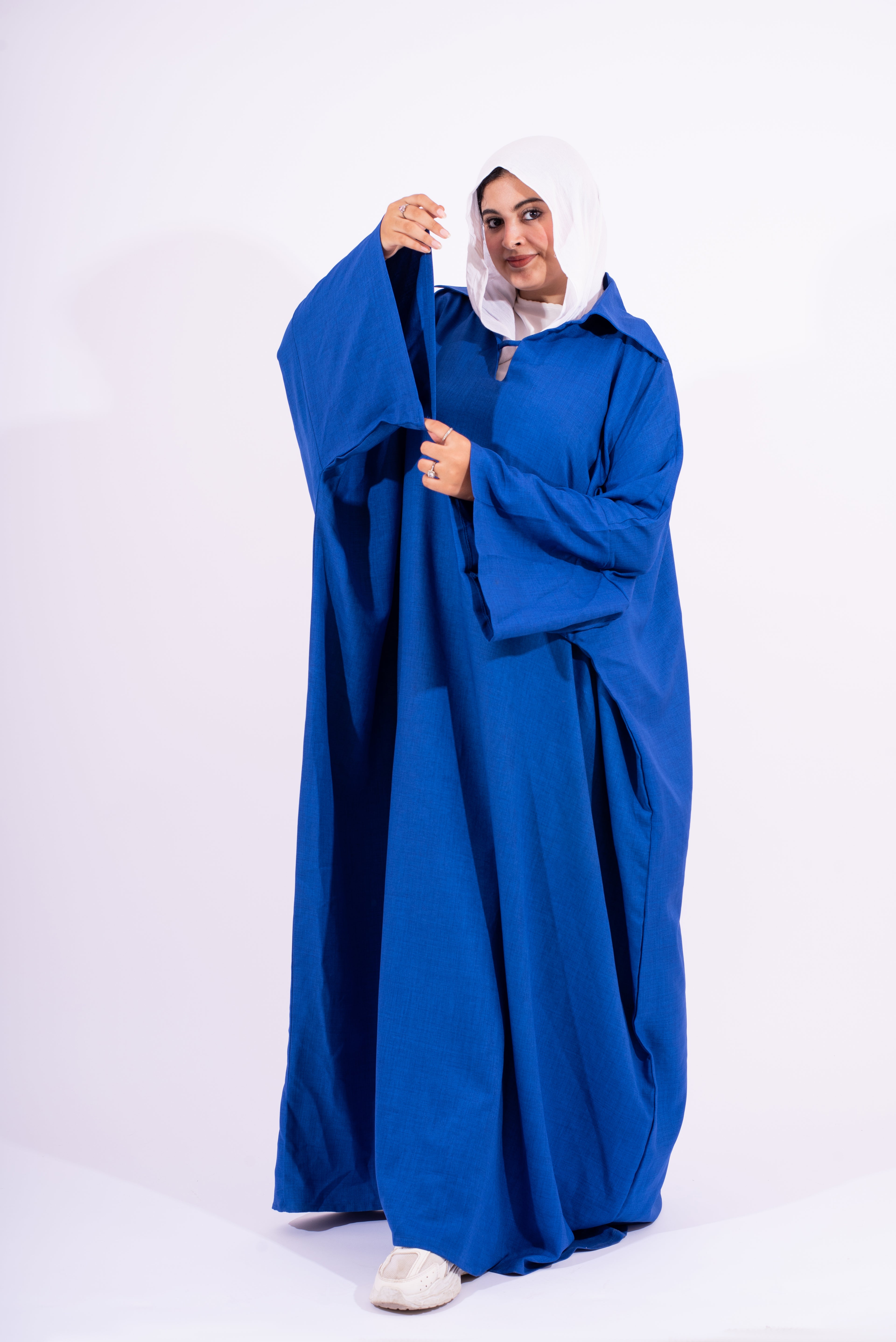 دريس قطن محجبات زرقاء